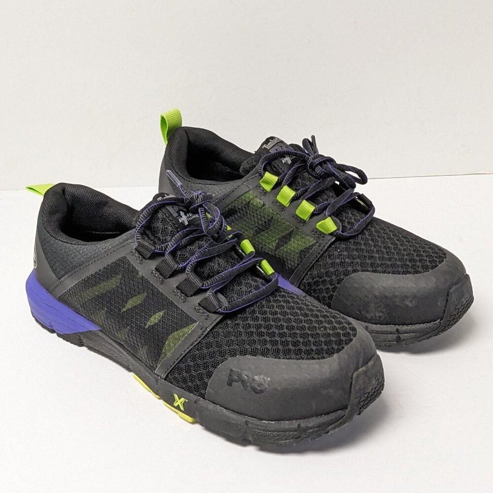 Timberland Radius Composite Toe Work Sneakers, Bl… - image 1